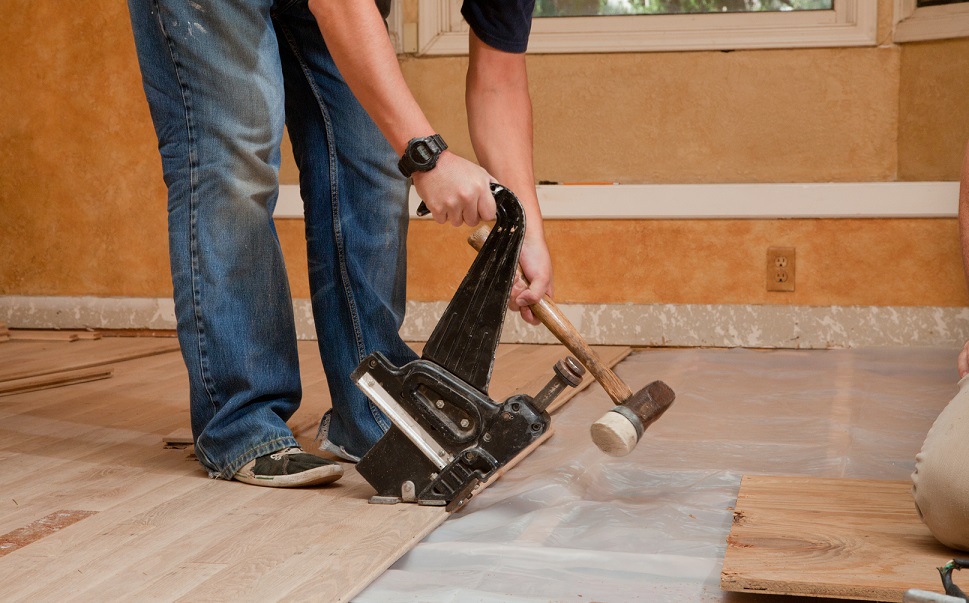 hardwood flooring installation